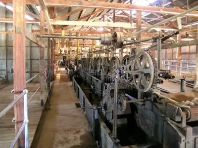 The Blackall Woolscour machinery